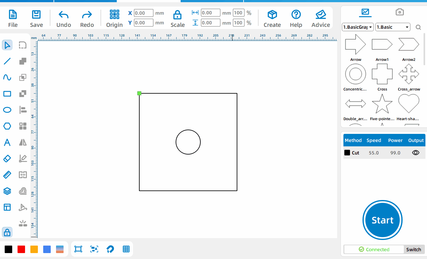 5. Drag non-proportionally to set pattern size.gif