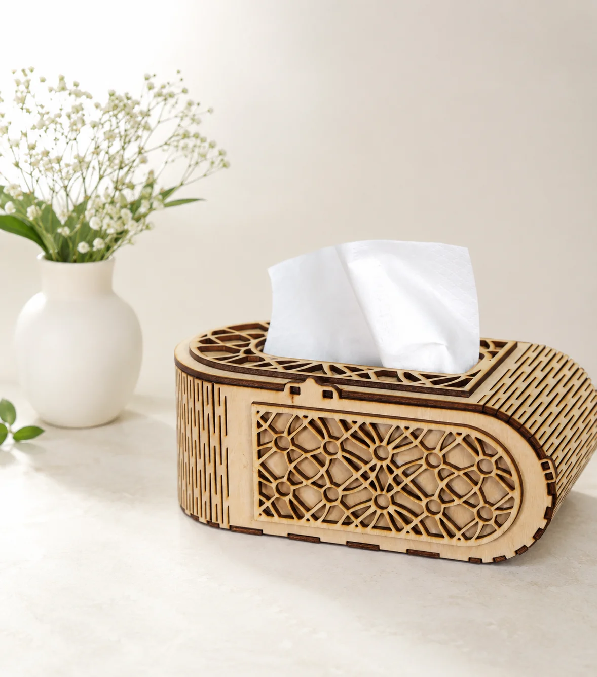 Boîte de tissu