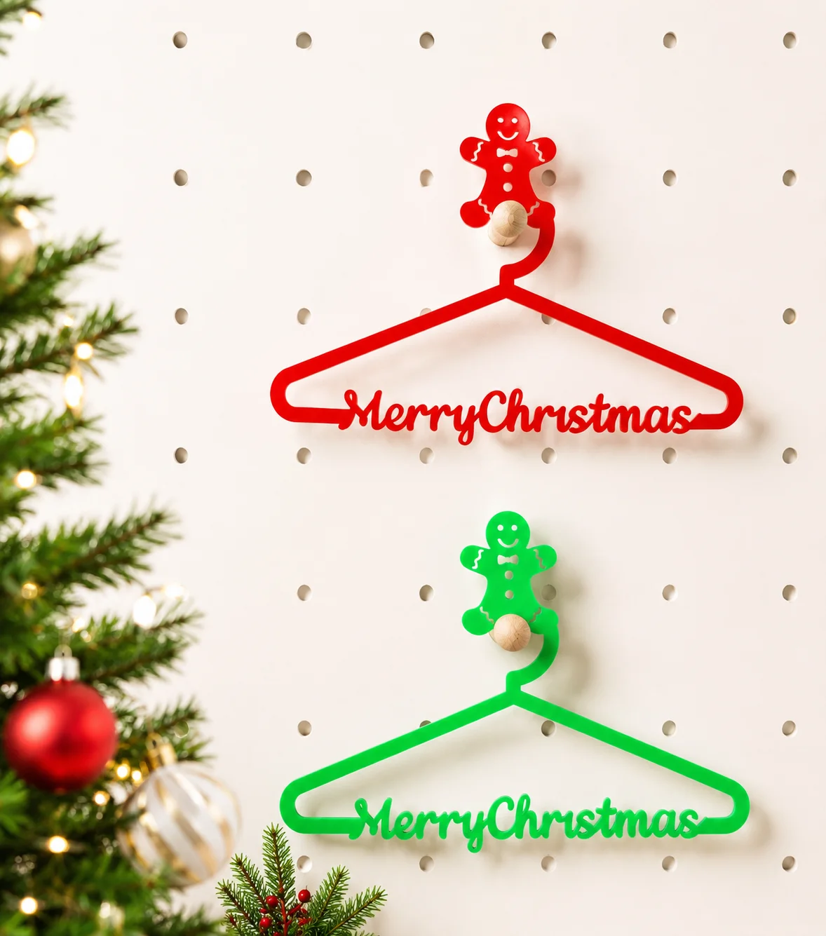 Cintre acrylique de Noël