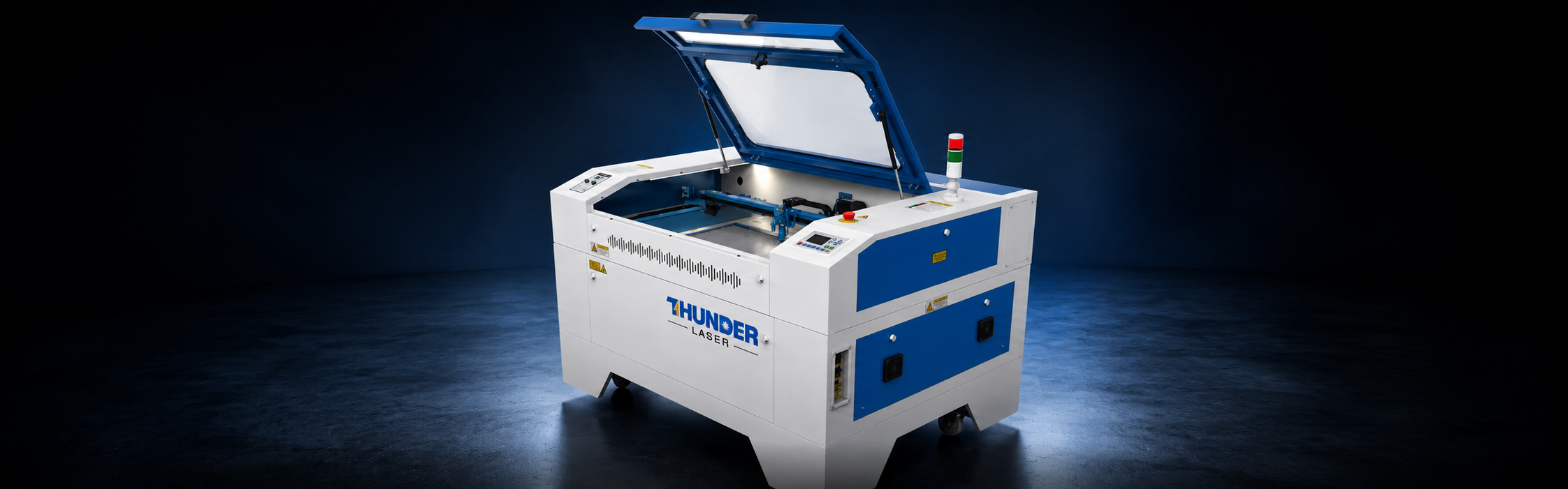 Le laser de tonnerre lance la machine de laser de tube du nova plus 80W rf