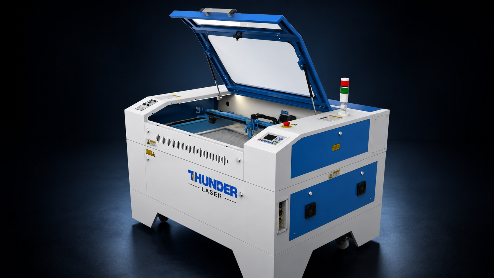 Le laser de tonnerre lance la machine de laser de tube du nova plus 80W rf