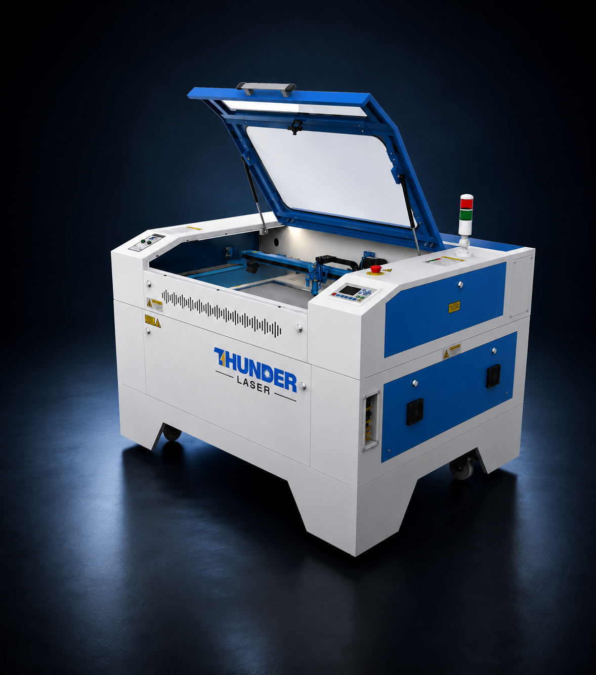 Le laser de tonnerre lance la machine de laser de tube du nova plus 80W rf