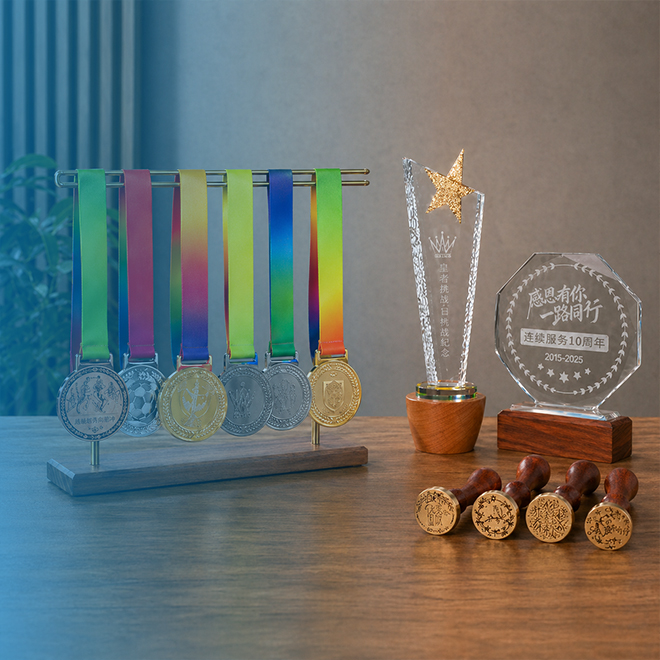 Timbres et trophées