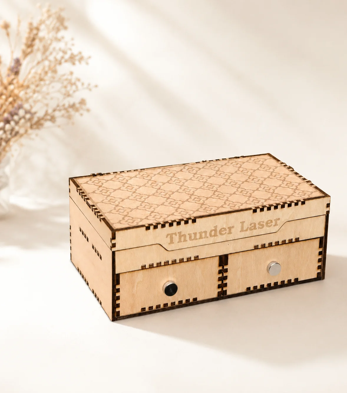 Organisateur de bijoux en bois