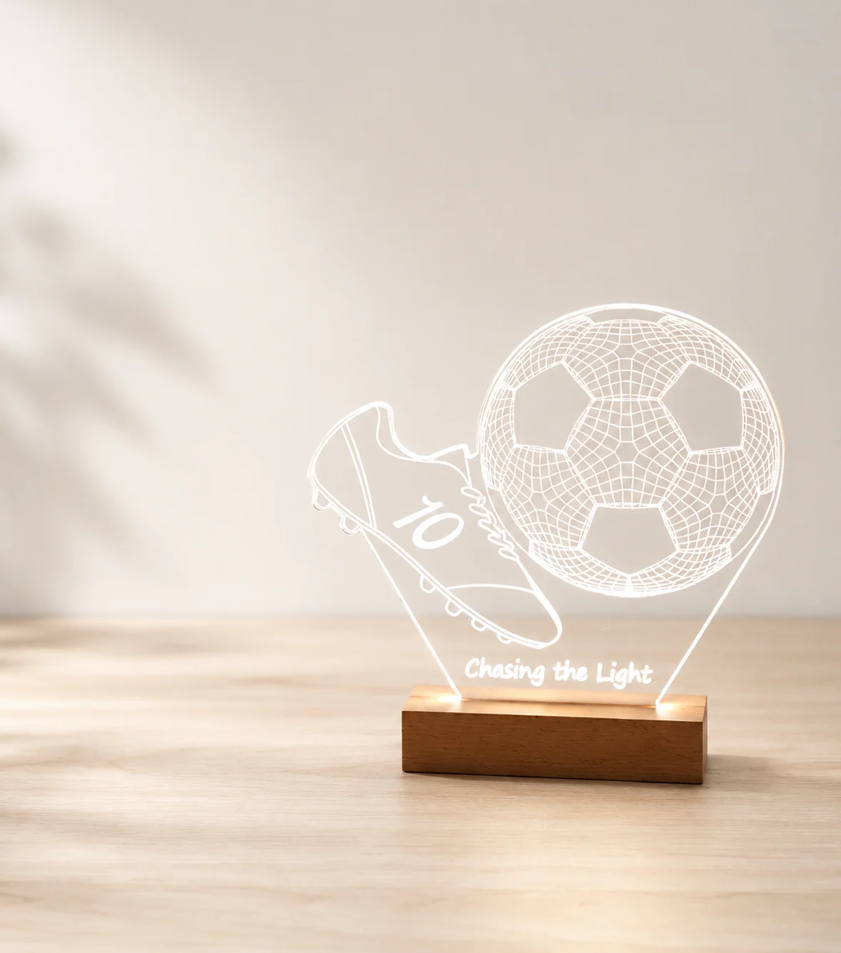 Lumière de nuit de football