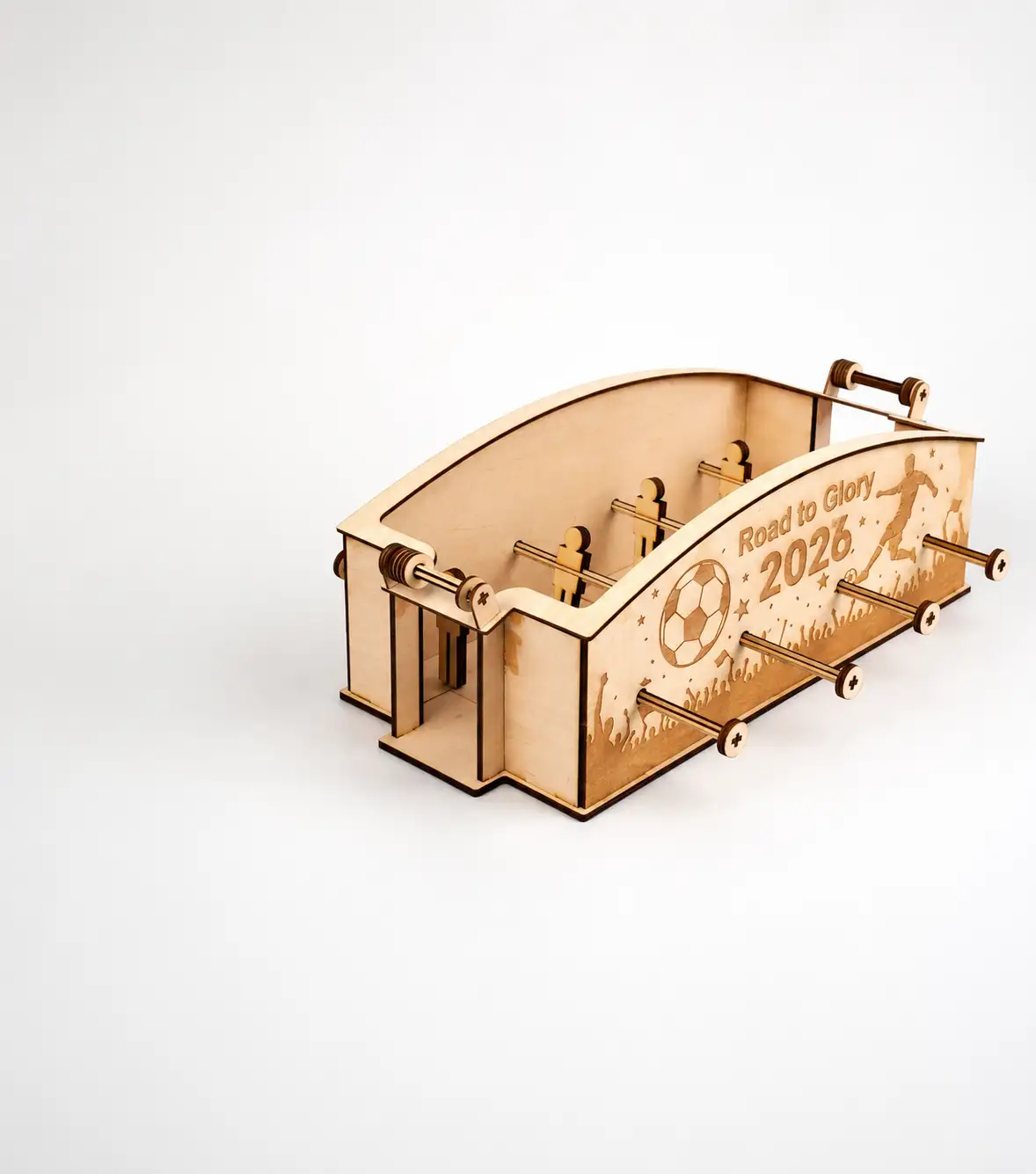 Jeu de football de table en bois