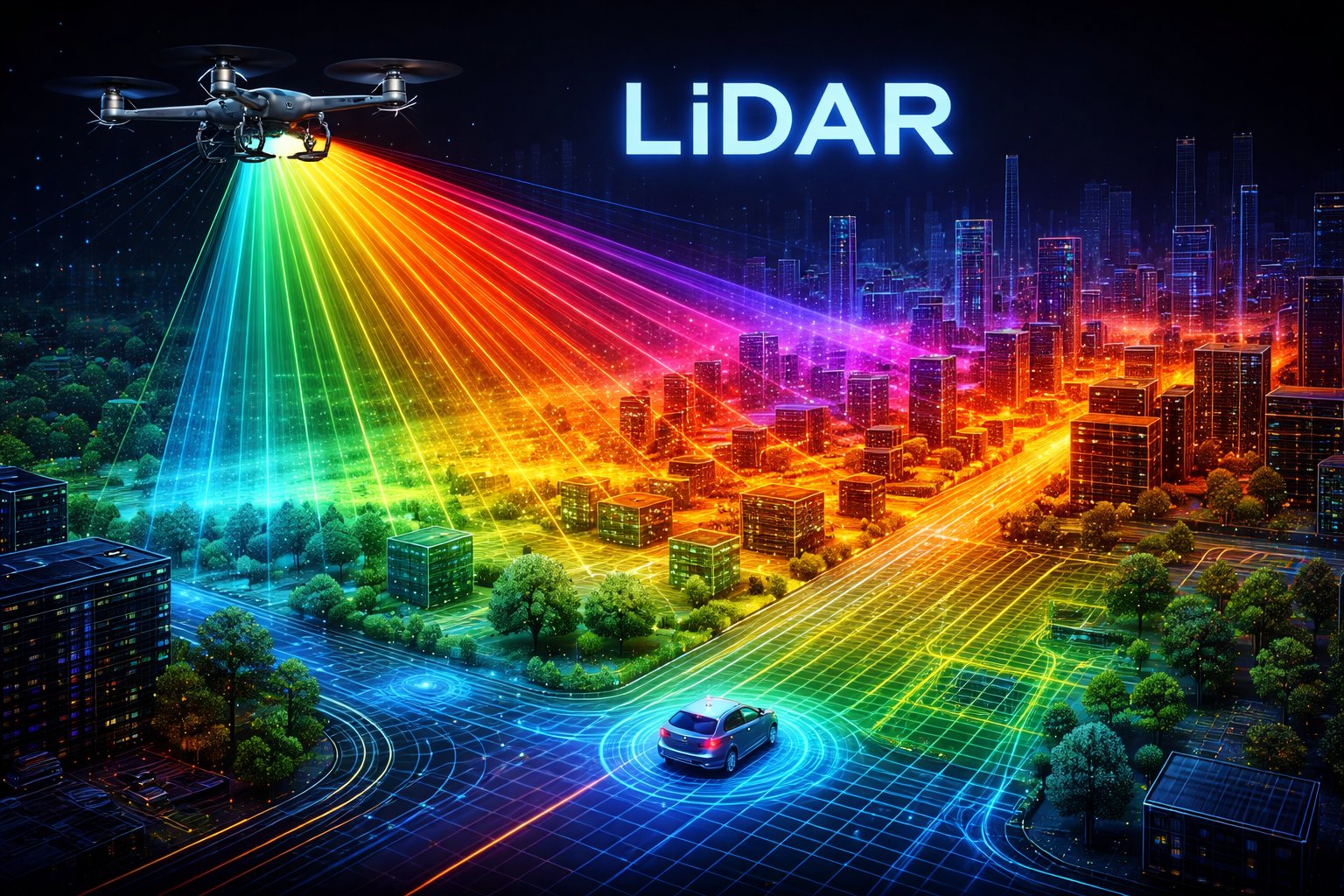 Application du laser LiDAR