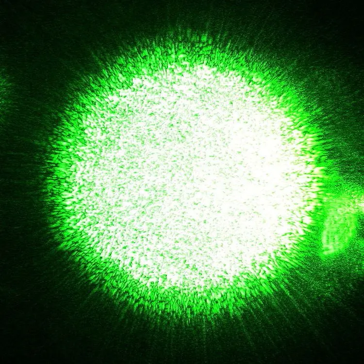 Modèle de tache de laser