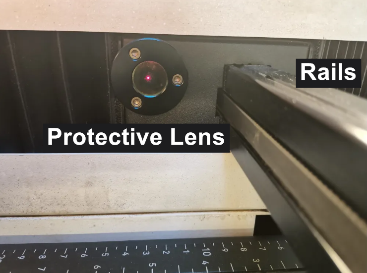 Lentille de protection pour optique laser