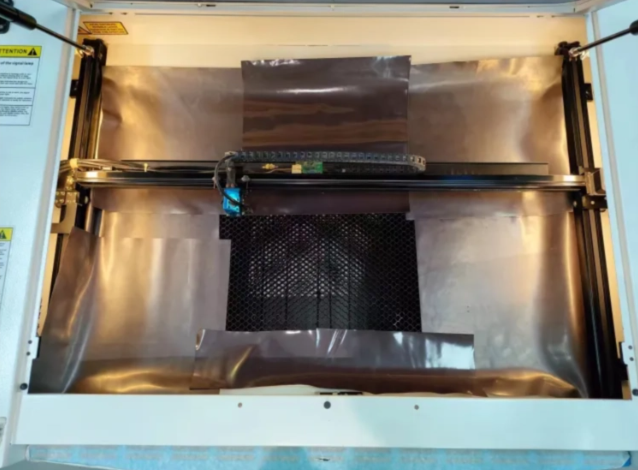 Table de travail de laser de vide