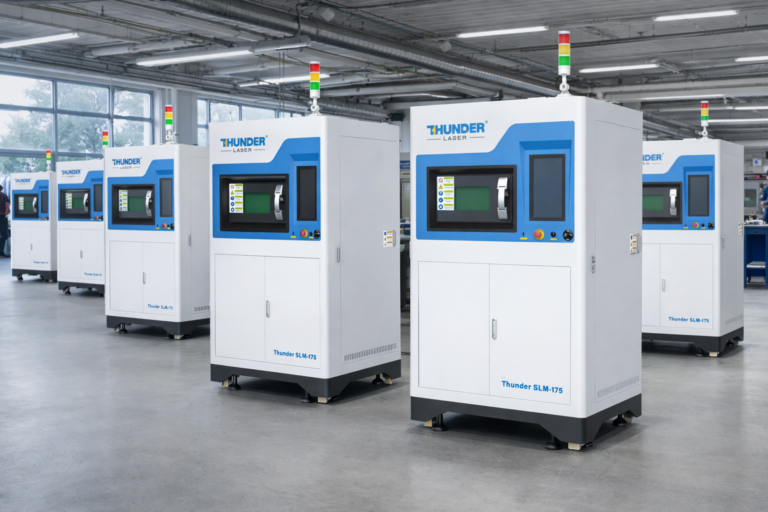 Tonnerre SLM-175 imprimantes 3D métal dans une usine de production.png