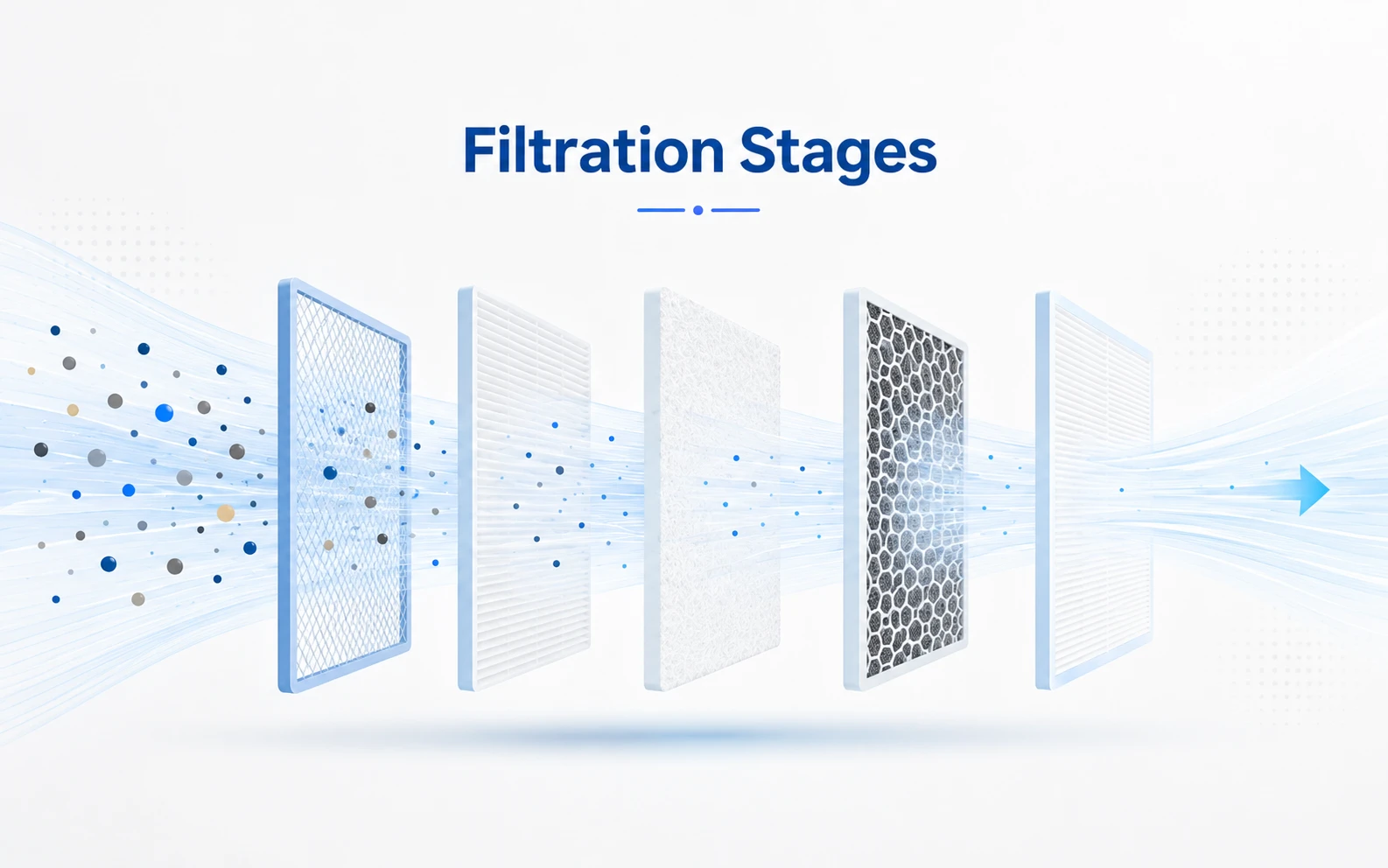 Étapes de filtration Étapes de filtration