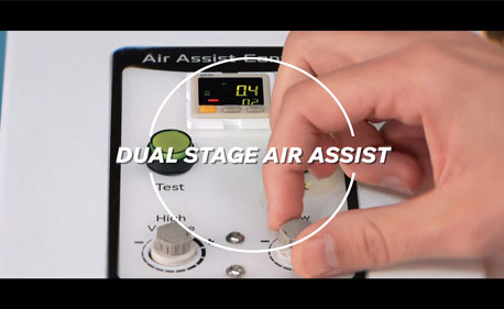 Guide d'assistance à air à deux étapes Thunder Laser Bolt