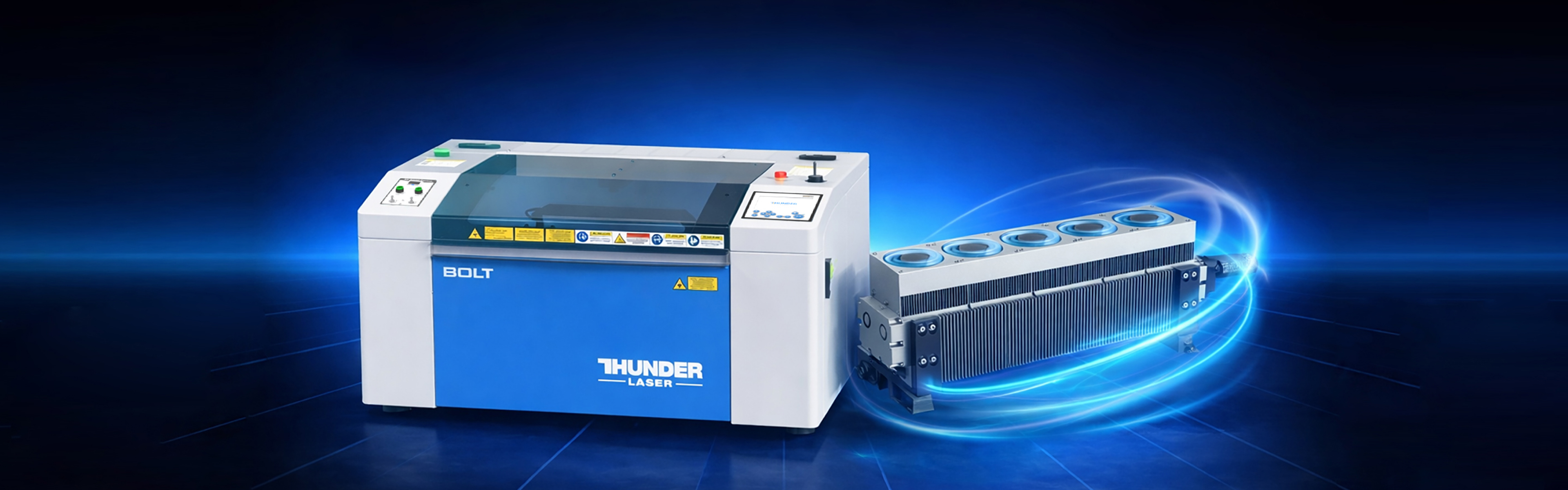 Solution de machine de laser du laser rf de tonnerre