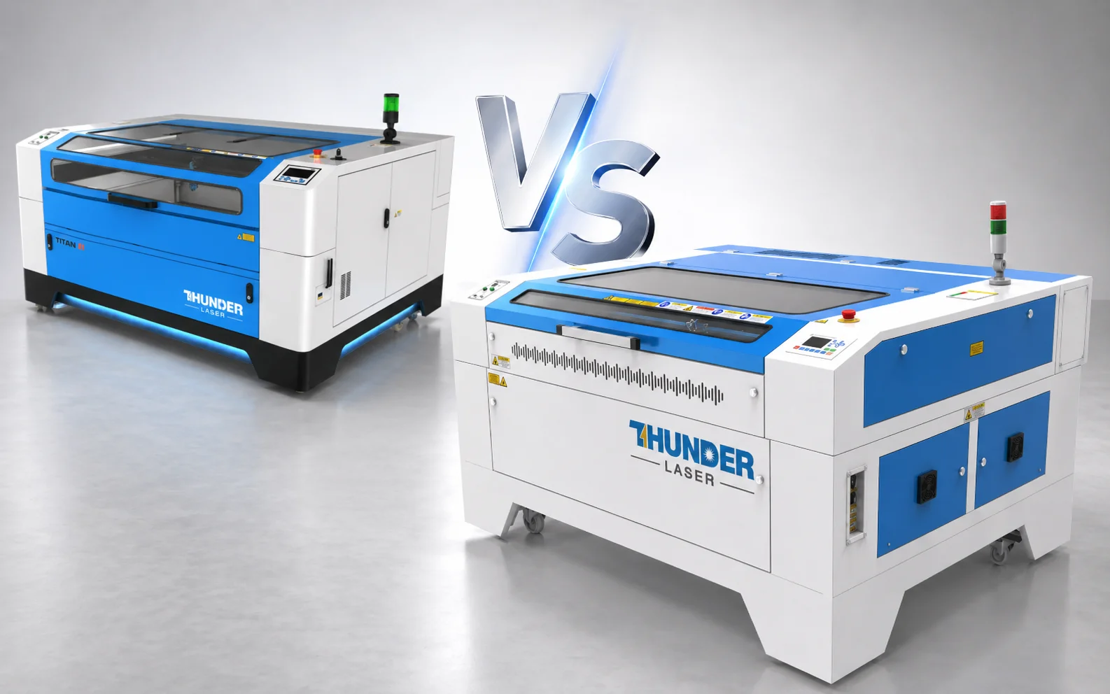 Titan vs Nova Plus: Quelle machine laser Thunder devriez-vous choisir?