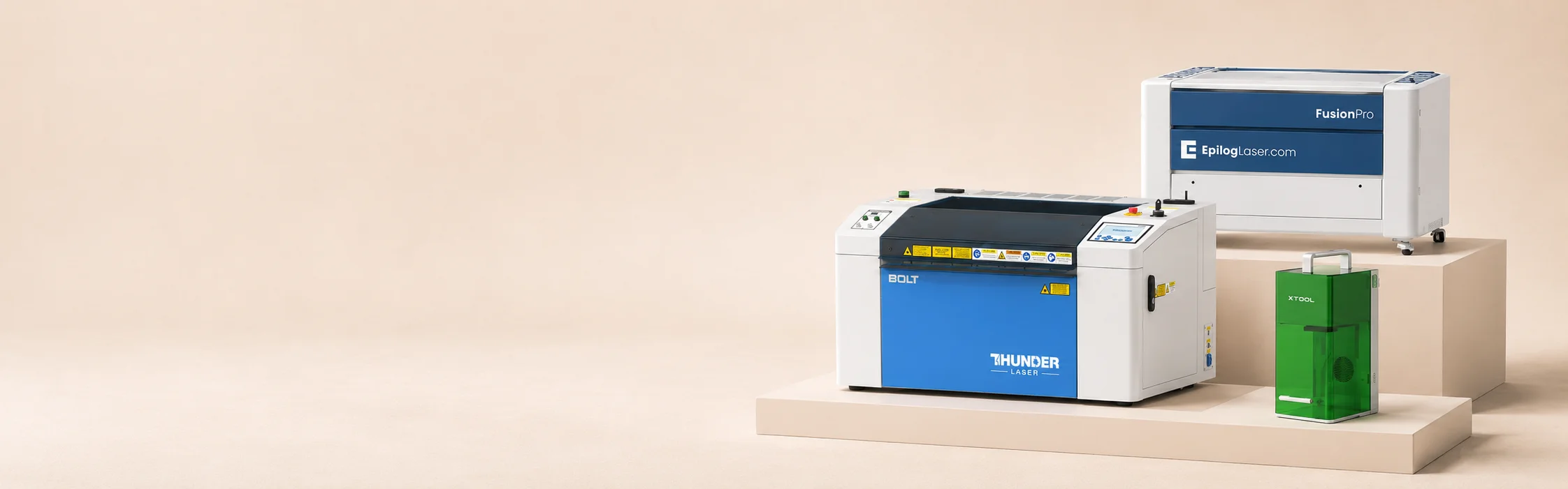 Epilog vs Thunder Laser vs xTool: Quel graveur laser est le meilleur?