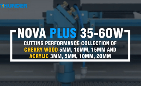 Performance de coupe Nova Plus 35 60W