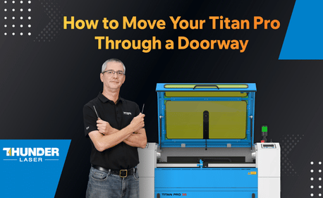 Comment déplacer votre laser Titan Pro à travers une porte-Guide de démontage étape par étape