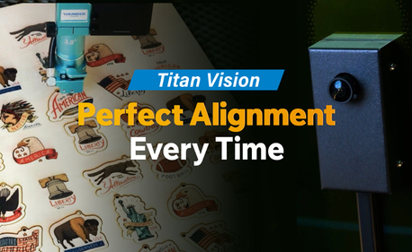 Comment obtenir l'alignement parfait d'impression et de coupe avec le système Titan Vision