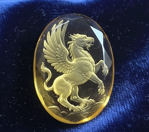 laser mark quartz decoration